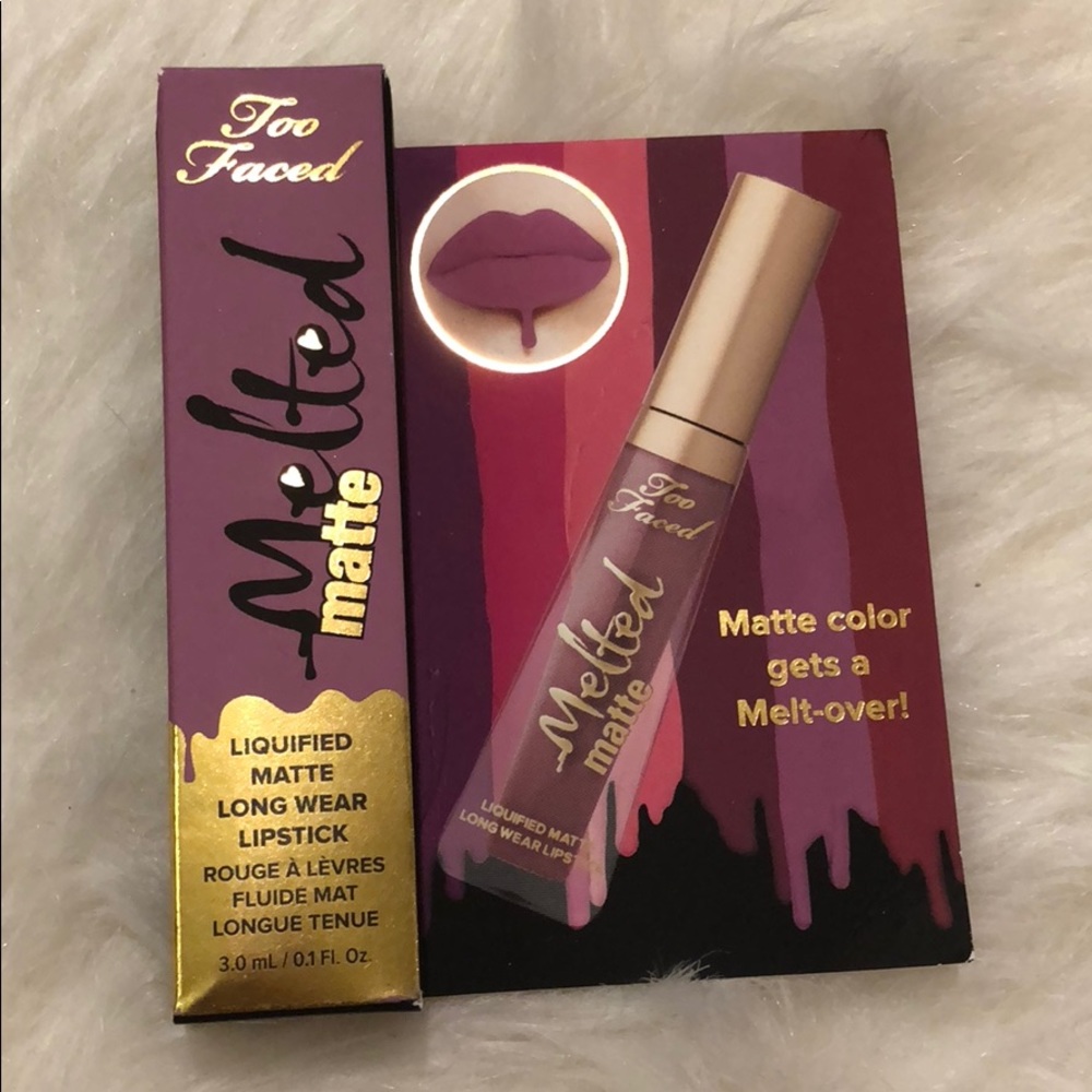 Too Faced Melted Matte Lip 💄 in Queen B